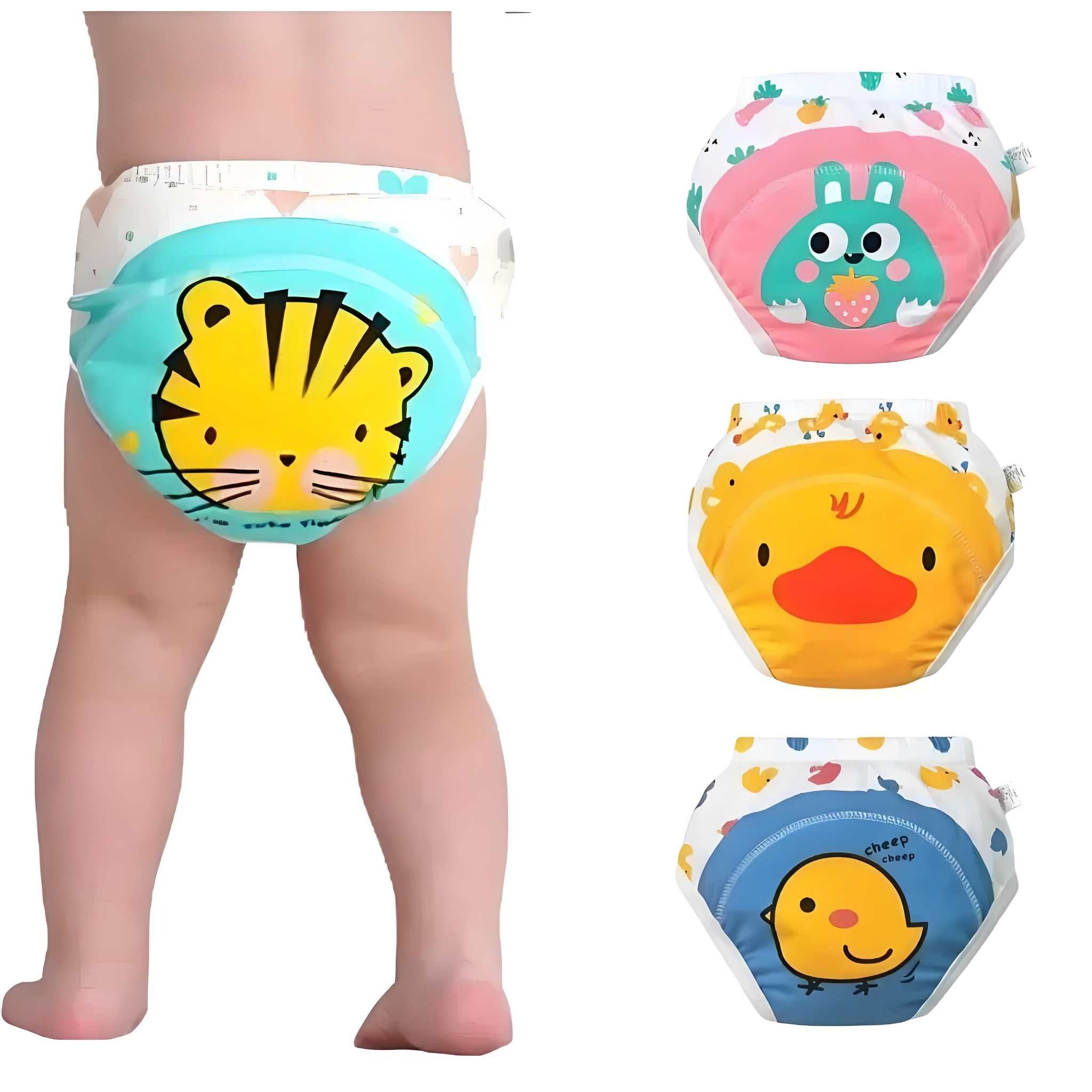 Kids Reusable Baby Training Pants Soft Comfortable Washable Eco Friendly For Daily Use | Large