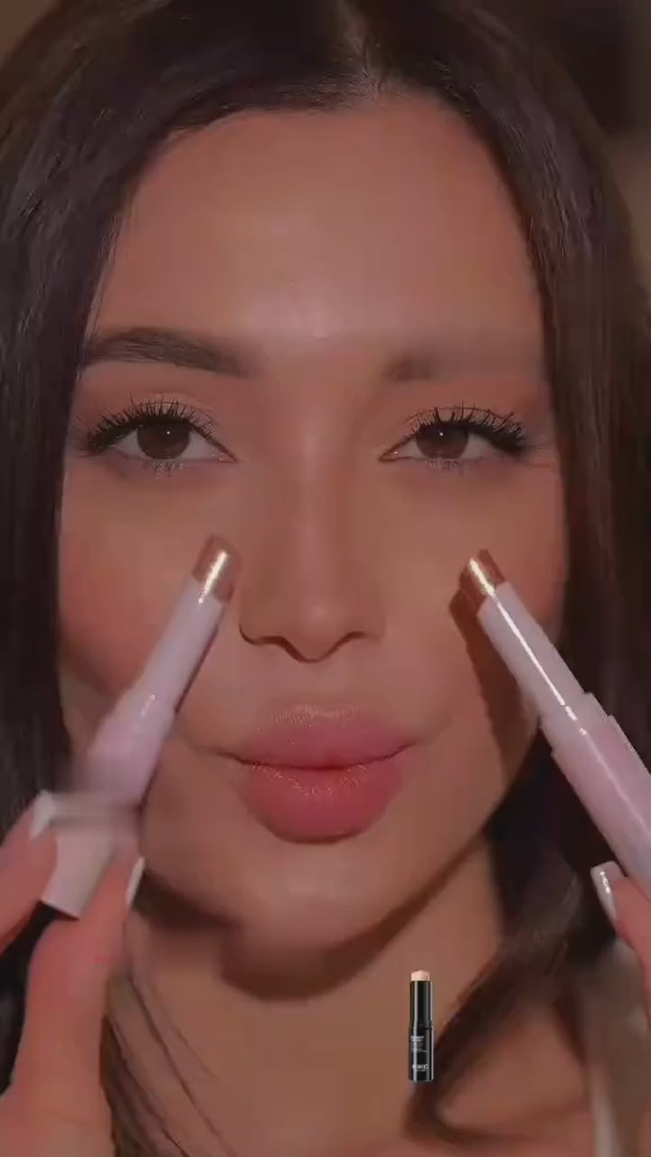 2 In 1 Jelly Shiny Shimmering Eyeshadow Stick | Long Lasting Glow Makeup Stick | Shades 1